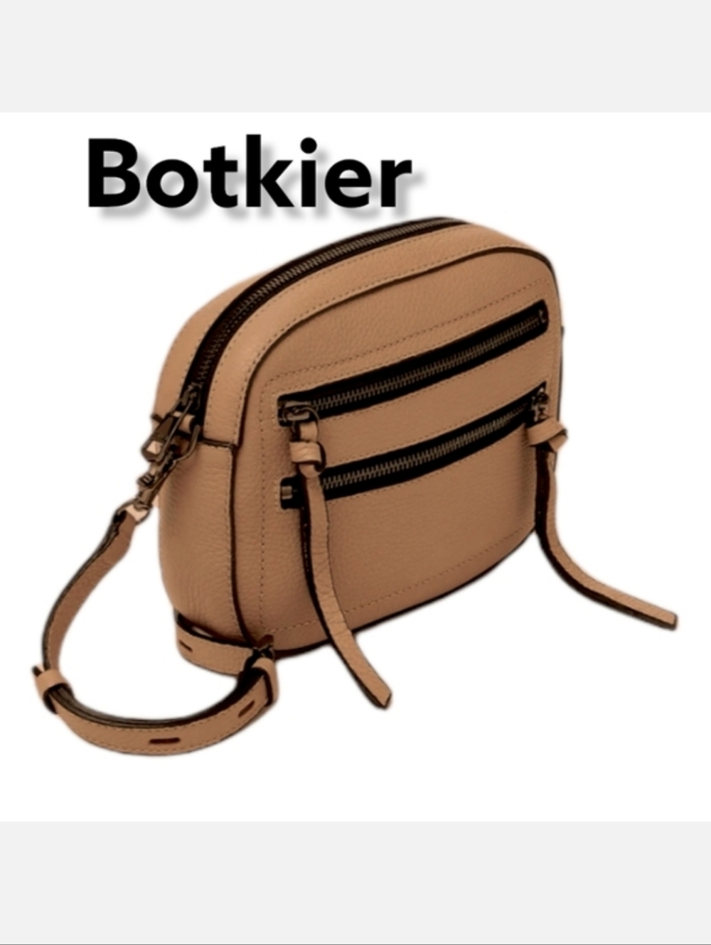 Botkier Chelsea Camera Crossbody in Cognac Leather NWT